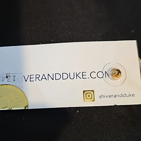 Shiver and Duke Earrings. NWOT - Picture 3 of 7